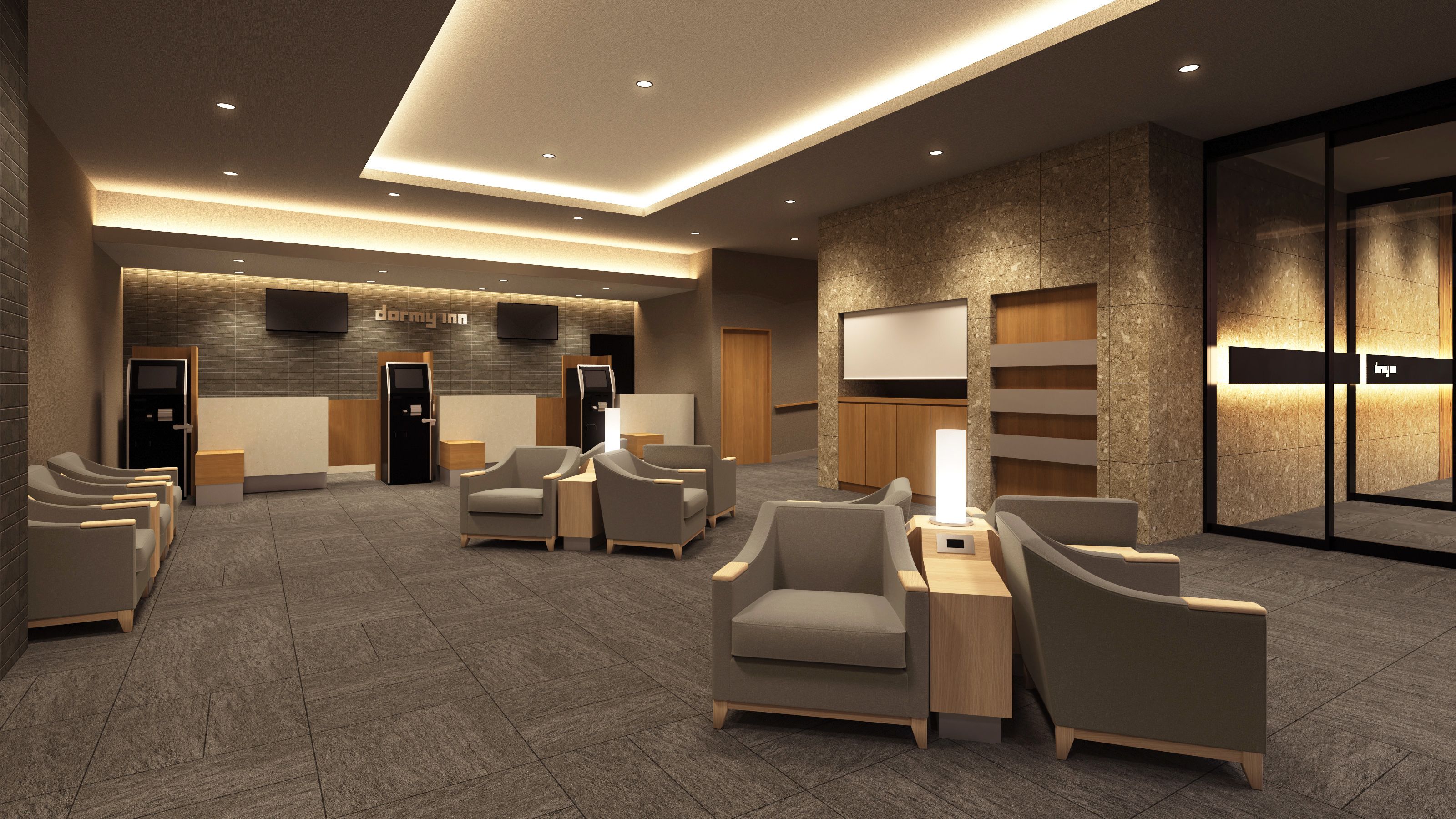 Khu tiếp khách ở sảnh