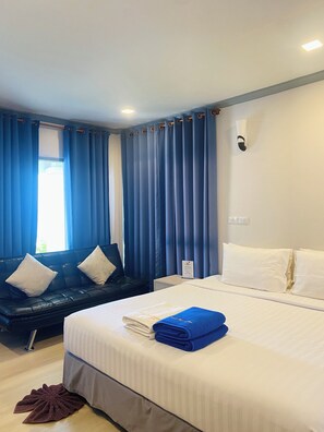 Beach Front Bungalow | Minibar, caja de seguridad en la habitación, wifi gratis y ropa de cama 