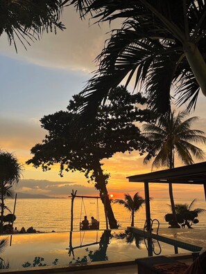Land view from property - Sunset Beach Villas (Ko Pha-ngan)