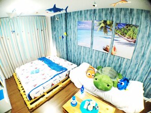 Familienzimmer | 1 Schlafzimmer, Schreibtisch, Verdunkelungsvorhänge