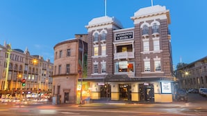 Unclassified image, 4 of 43, button - The Lansdowne Sydney (Chippendale)
