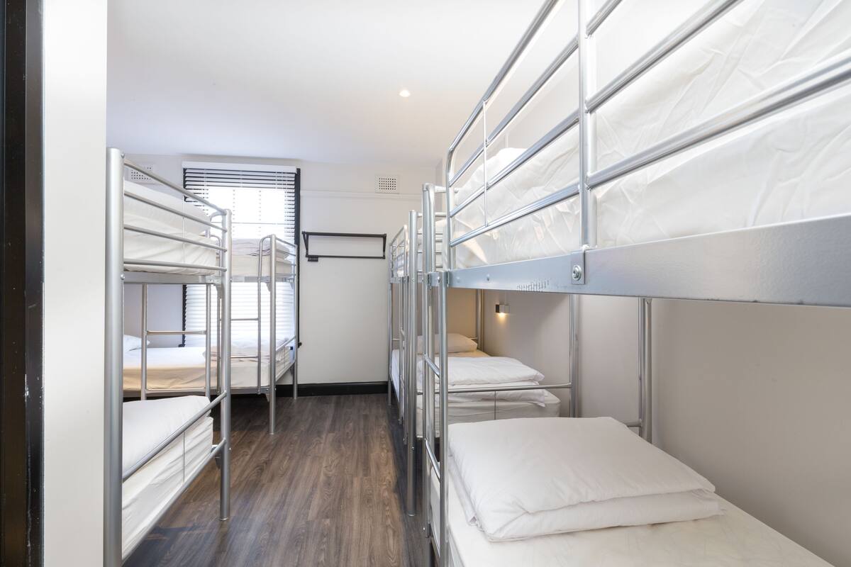 8 Bed Shared Dormitory, Private Bathroom | Free WiFi, bed sheets