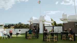 Unclassified image, 5 of 43, button - The Lansdowne Sydney (Chippendale)