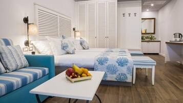 Superior Double Room, Sea View | Free minibar items, in-room safe, desk, free WiFi