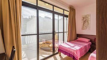 Panoramic Penthouse, Sea View | 2 bedrooms, desk, blackout drapes, iron/ironing board