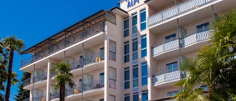 Fassade der Unterkunft