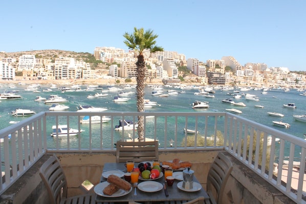 Panoramic Apartment, Sea View | Terrace/patio