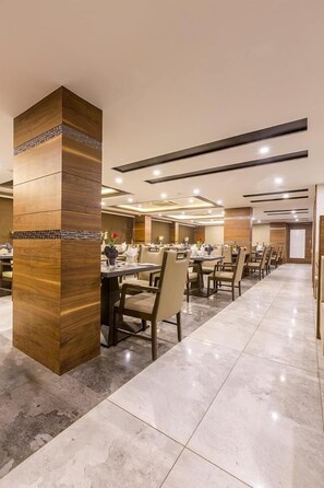 Breakfast, lunch and dinner served  - Hotel Prominent Coporate Residency (Gandhinagar)