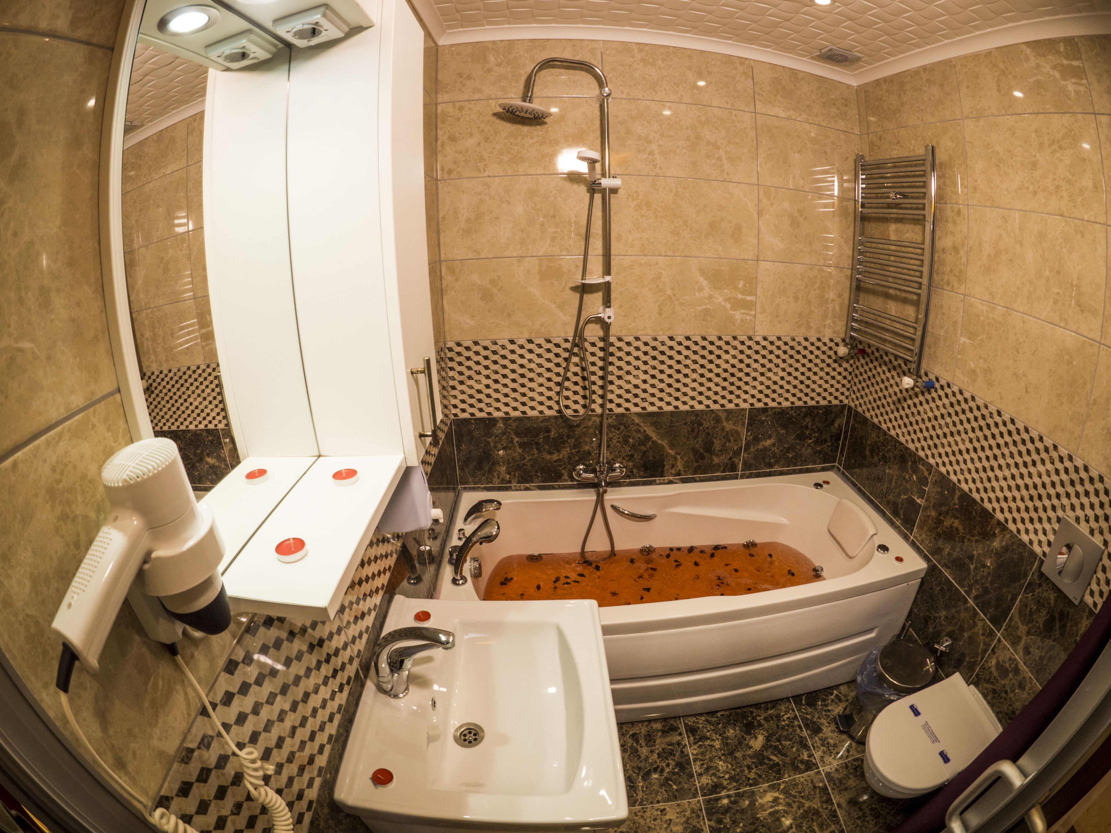 honeymoon room, 1 çift kişilik yatak | jetted bathtub