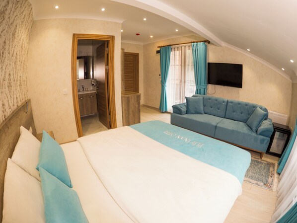 1 habitación y ropa de cama de alta calidad 