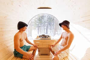 Sauna, steam room, hot springs/mineral springs - Ashibetsu Onsen Starlight Hotel (Ashibetsu)