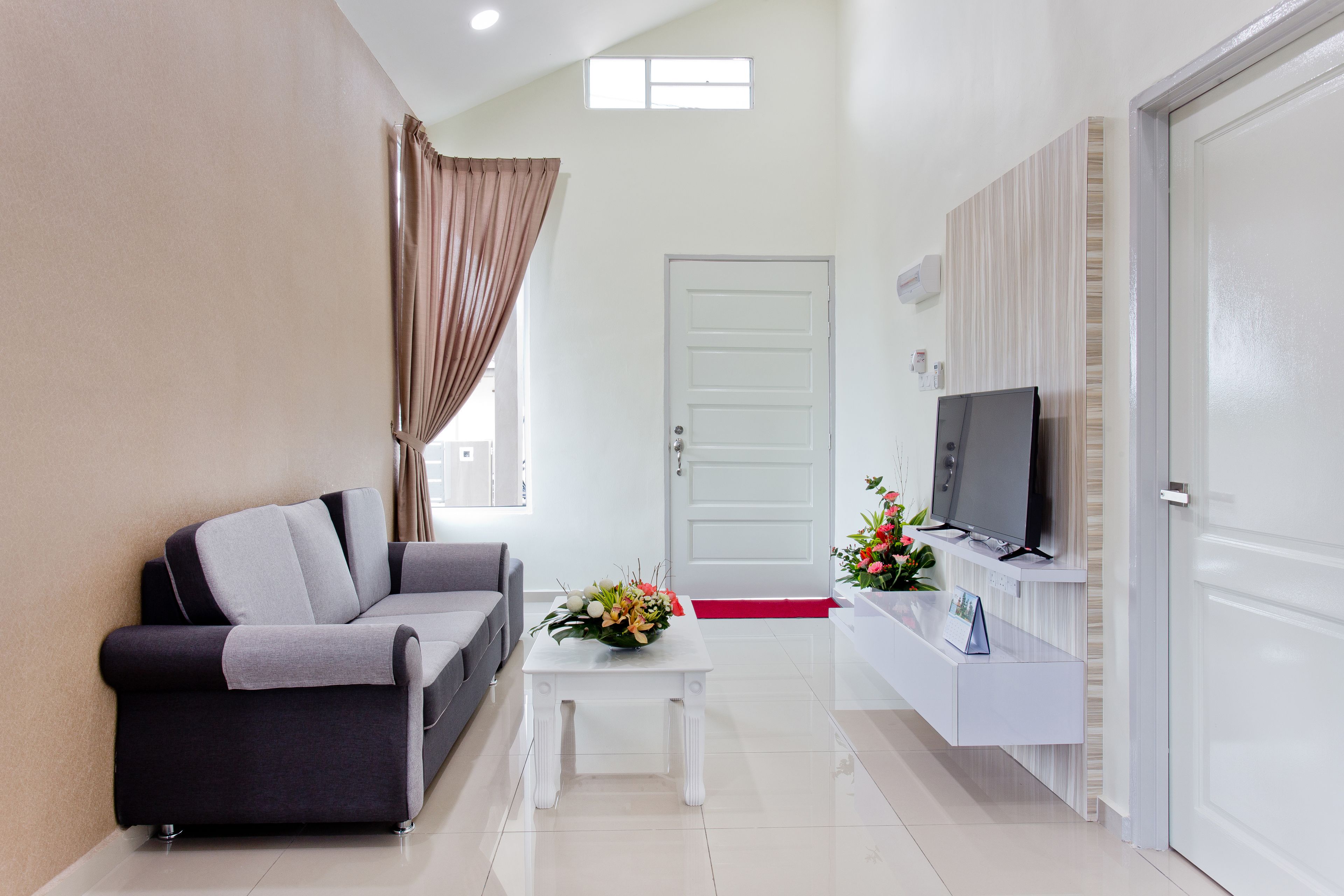 Rumah, 3 kamar tidur (Phase 3) | Ruang keluarga | TV layar datar