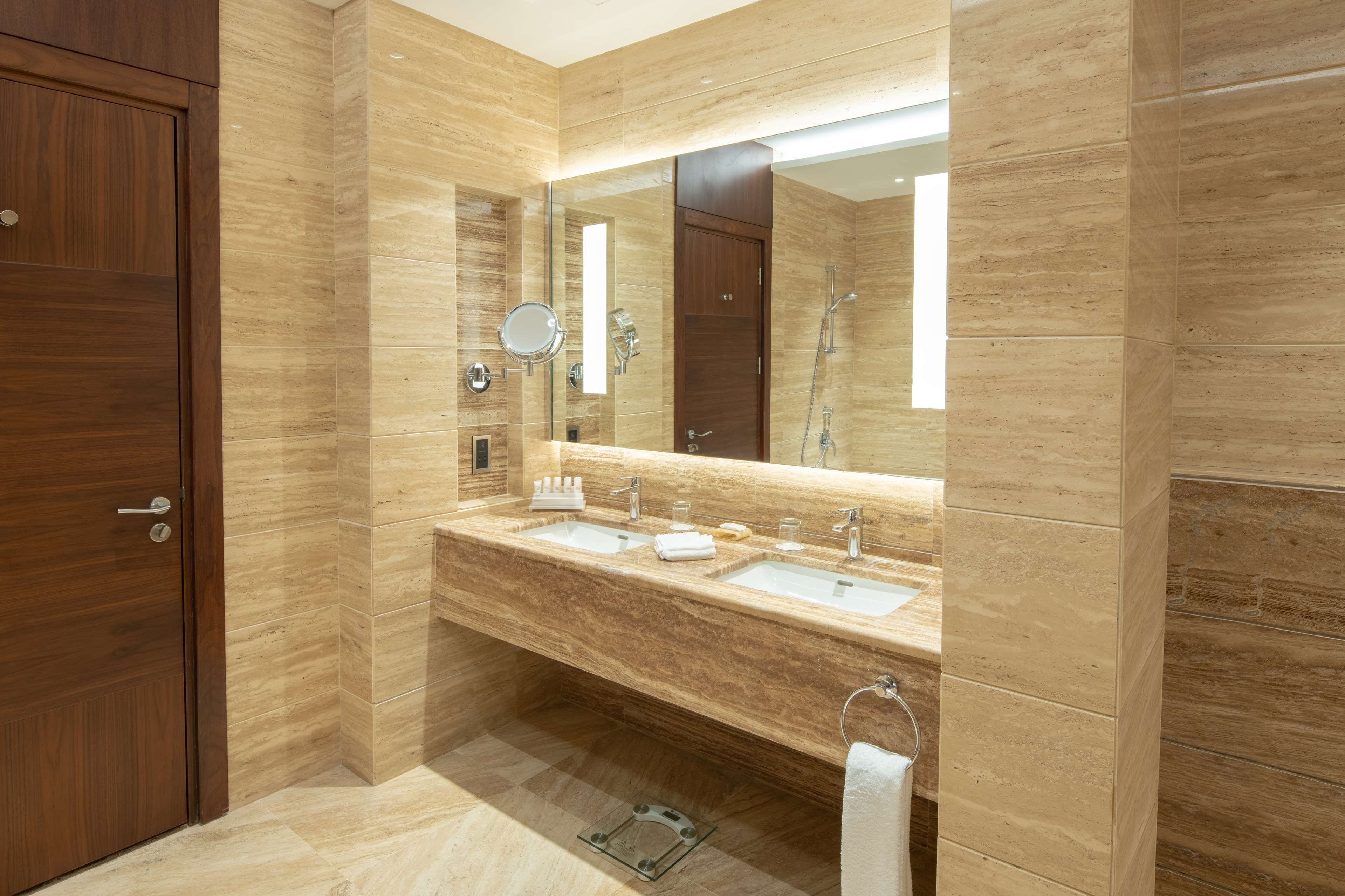 free toiletries, hair dryer, bathrobes, slippers