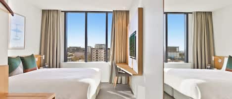Premium bedding, in-room safe, desk, blackout curtains