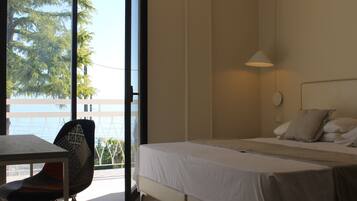 Double or Twin Room, Balcony | In-room safe, desk, soundproofing, free WiFi