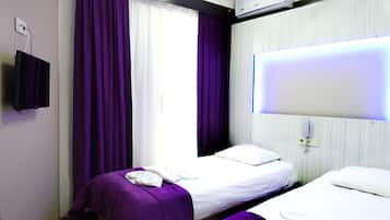 Minibar, desk, free WiFi, bed sheets