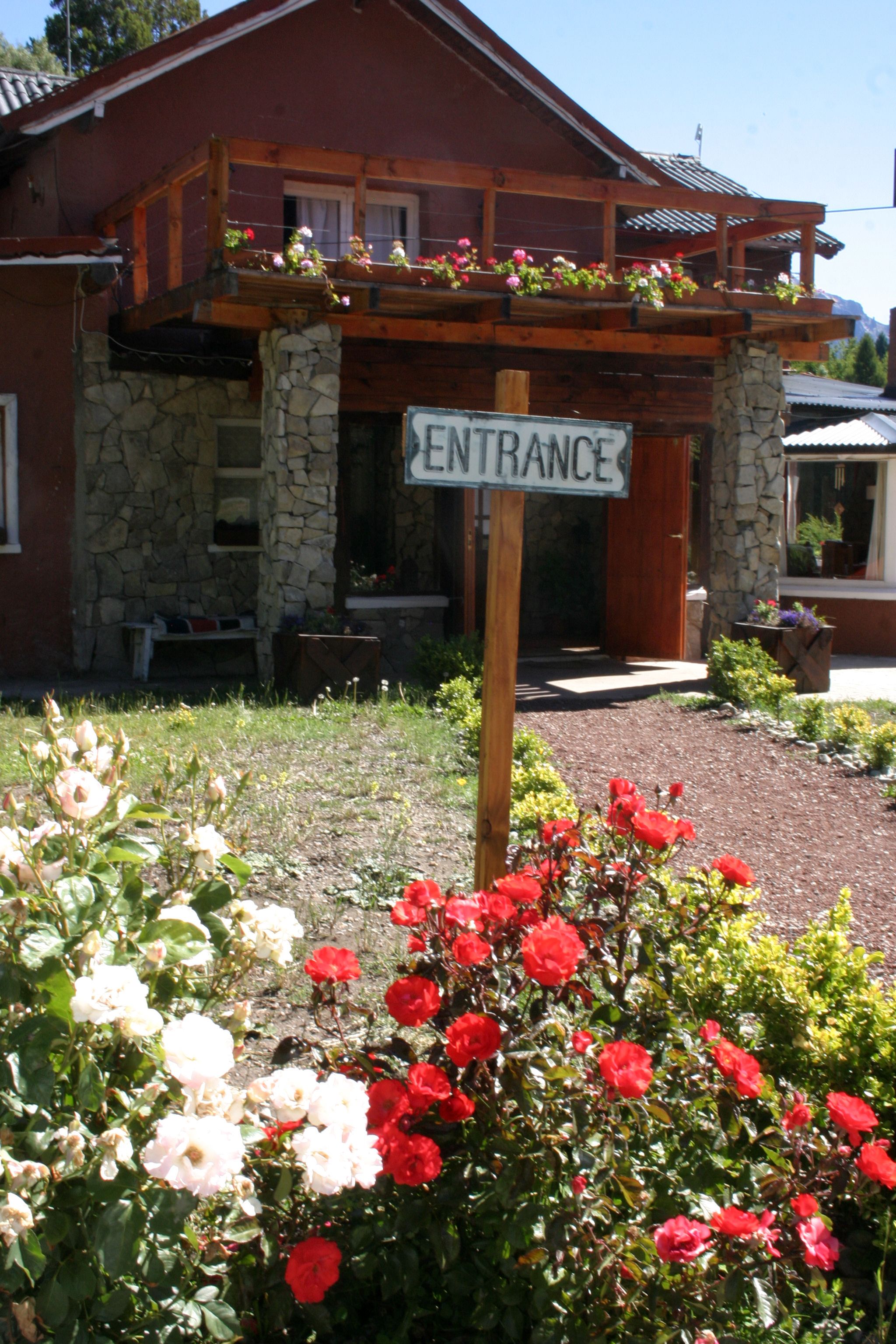 Entrada de la propiedad