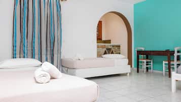 2 habitaciones, ropa de cama hipoalergénica y decoración personalizada