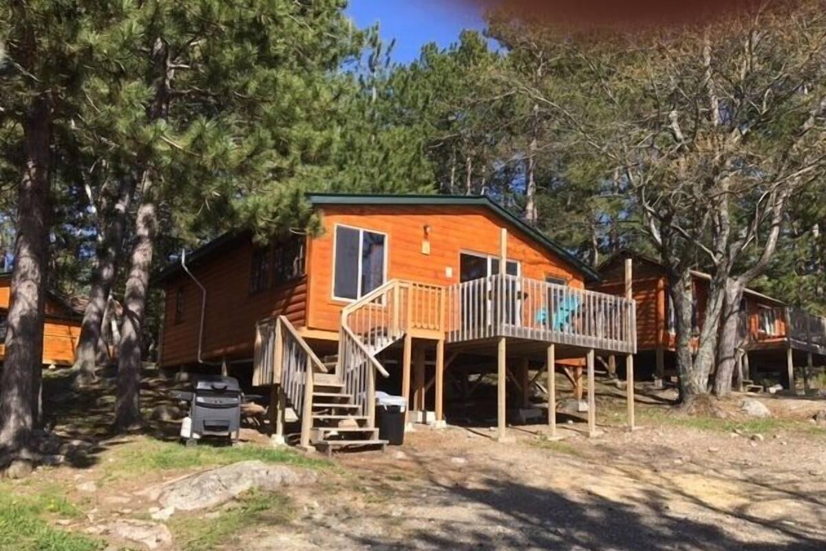 Cabane, 2 chambres, vue lac (No. 9)