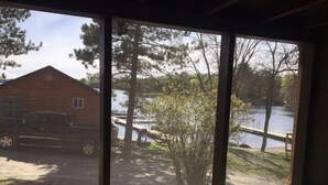 Cabin, 1 Bedroom, Lake View (No. 10) | View from room - White Iron Beach Resort (Ely)