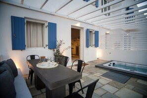 Dúplex, 4 habitaciones, vista al mar (Angelica) | Terraza o patio