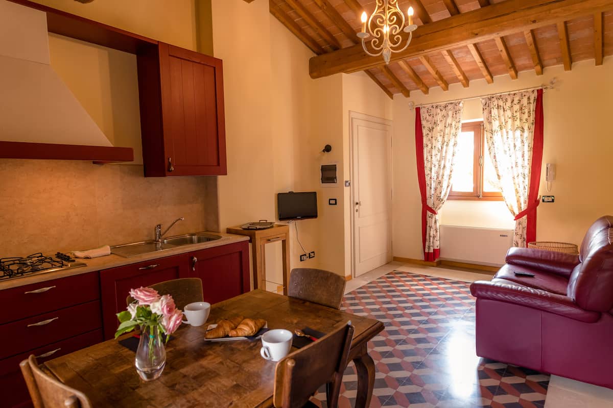 Comfort appartement | 1 slaapkamer, hypoallergeen beddengoed, donzen dekbedden
