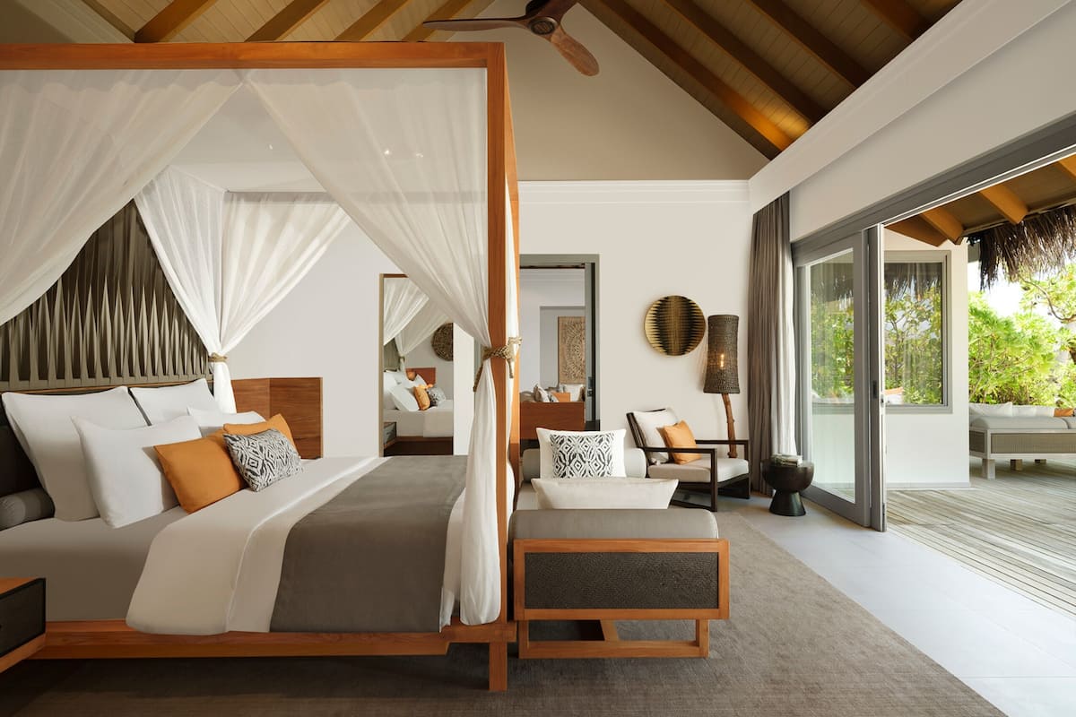 One Bedroom Beach Pool Residence -45% off on Seaplane Transfers till 22nd Dec'24 | 1 Schlafzimmer, BettwÀsche aus Àgyptischer Baumwolle