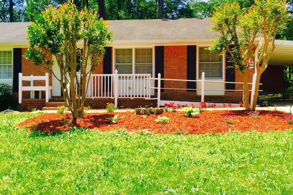 Ranch Estate in the afternoon