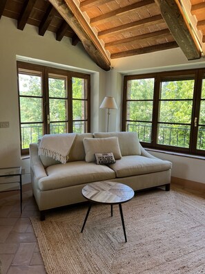 智能電視、壁爐、DVD 播放機、音響