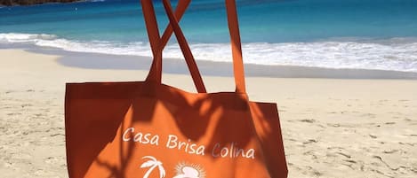 Sun-loungers, beach towels