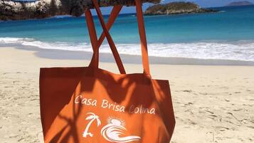 Sun loungers, beach towels