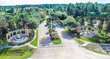 Impresionante lujo de 6 camas 5. 5 baños Piscina Villa Nr Disney Golf Sala de juegos Resort cerrado