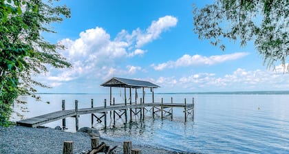 Hermosa casa en el lago ideal para familias y a poca distancia de la bodega