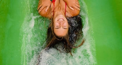 Located next to the Ski Resort, Bike Park and Water Park