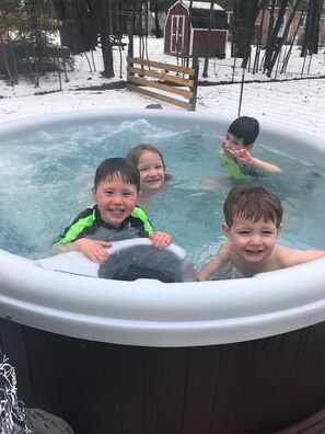 Bubbelpool utomhus
