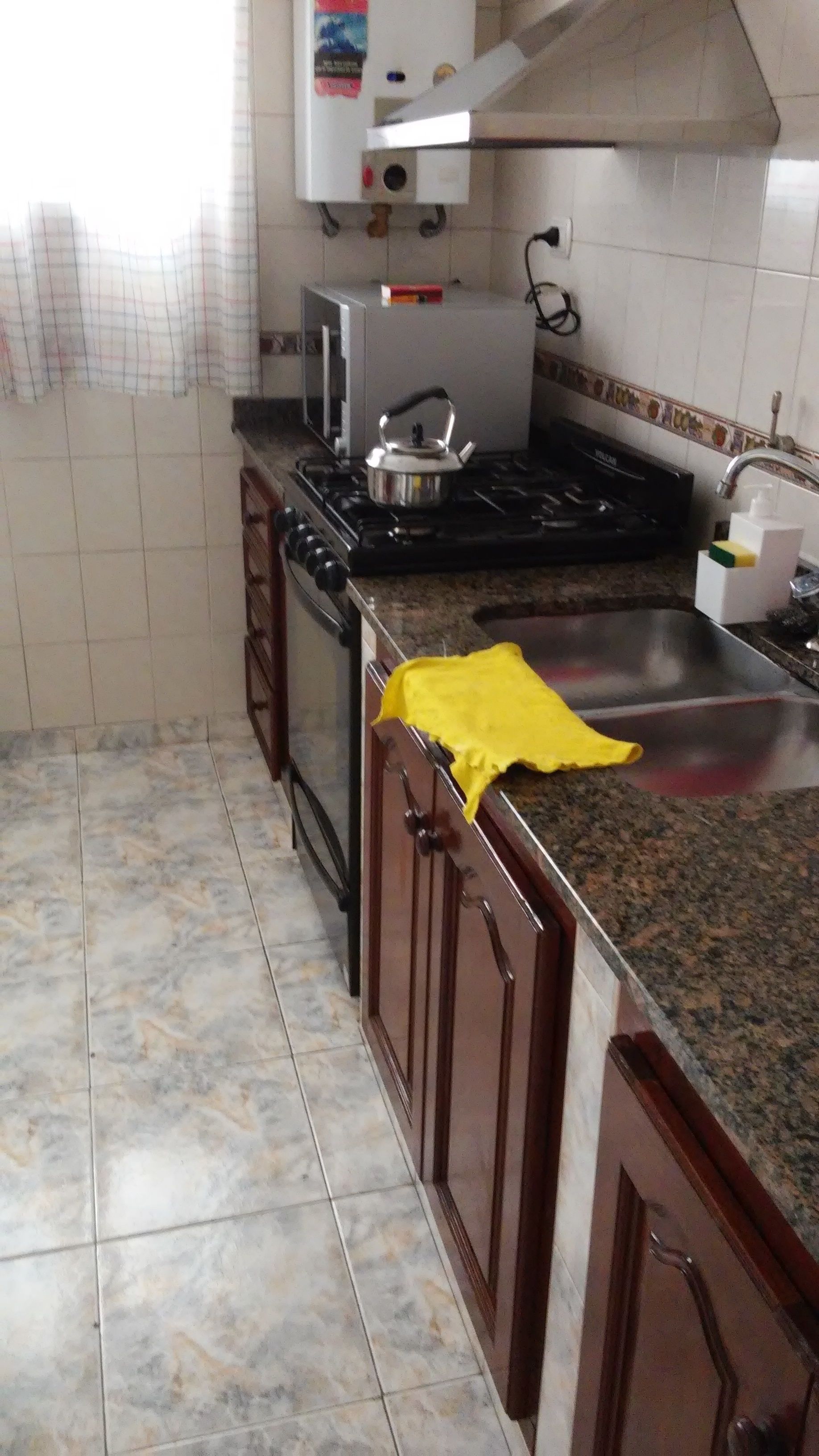 apartment | private kitchen | fridge, microwave, oven, stovetop