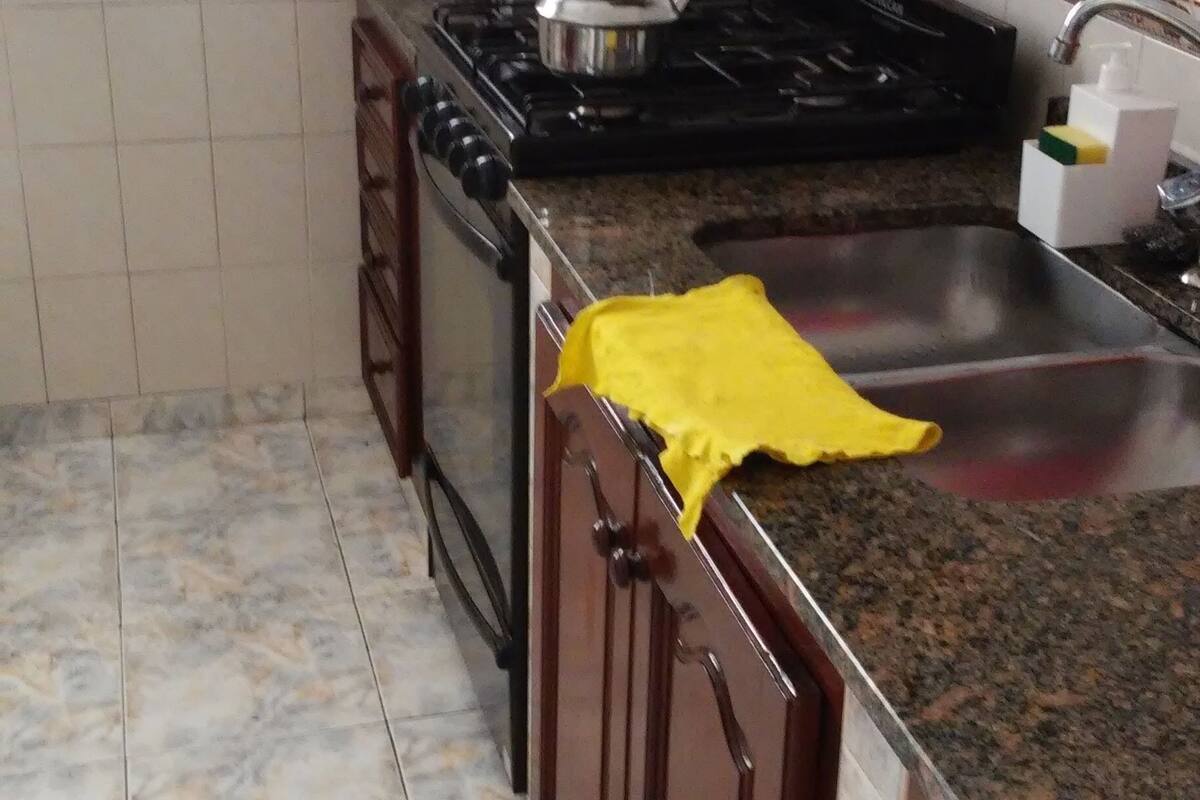 apartment | private kitchen | fridge, microwave, oven, stovetop