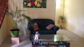 Una televisión de pantalla plana
