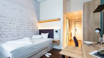 49-inch flat-screen TV with satellite channels, TV