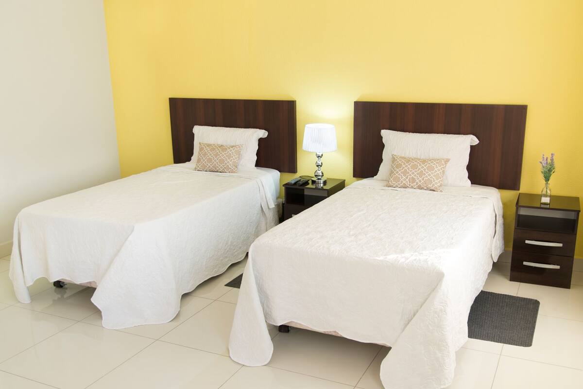 Desk, iron/ironing board, cots/infant beds, free WiFi