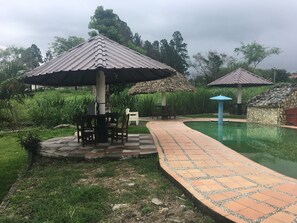 Alberca al aire libre