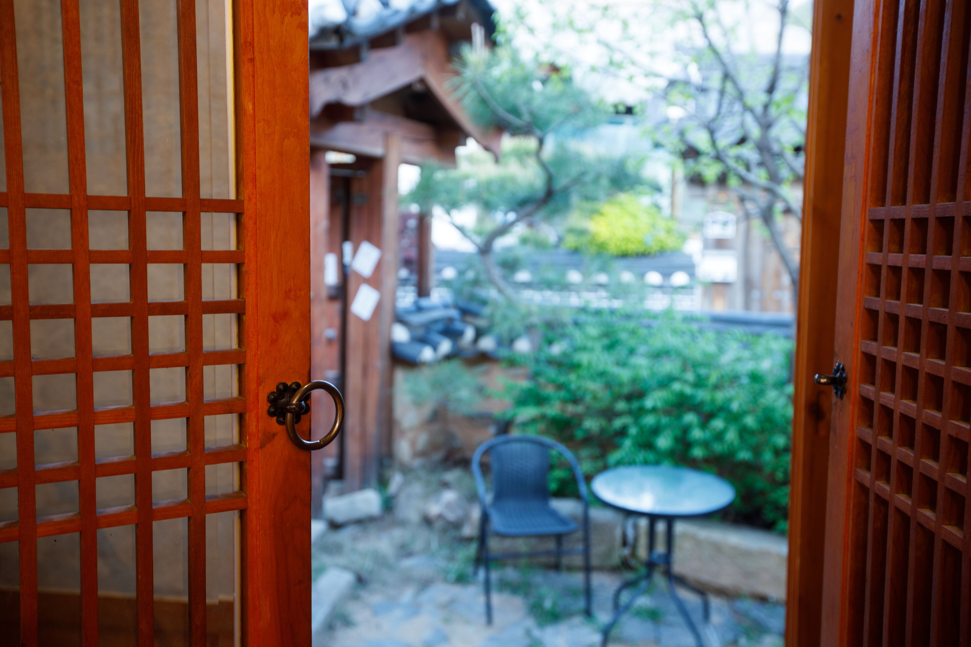 Standard dubbelrum - icke-rökare - privat badrum (Ondol) | Balkongutsikt