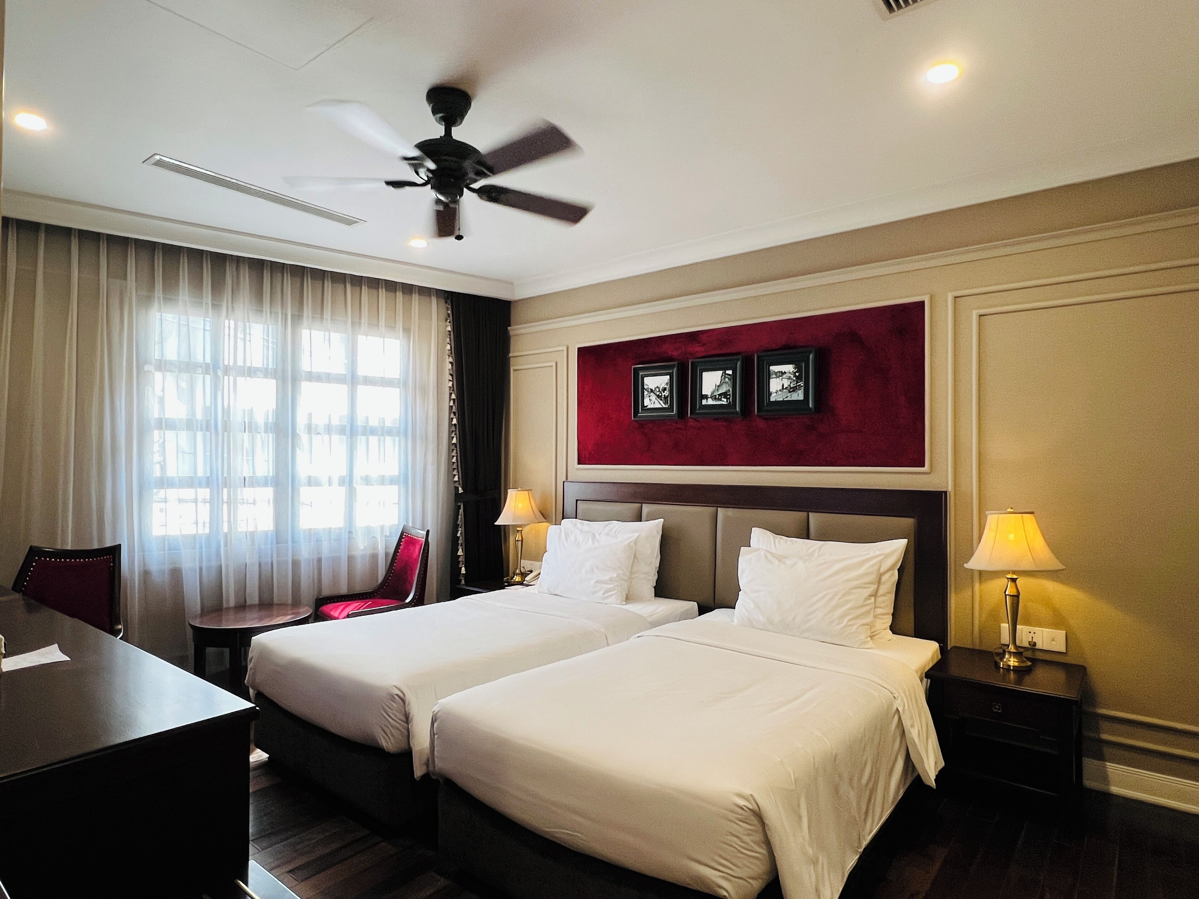 Deluxe-værelse med 2 enkeltsenge - byudsigt | Udsigt fra værelset