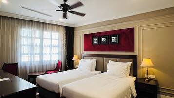 Deluxe Twin Room, City View | View from room