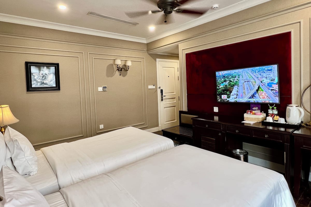 Deluxe-Zweibettzimmer, Stadtblick