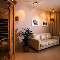 Sala de estar en el lobby