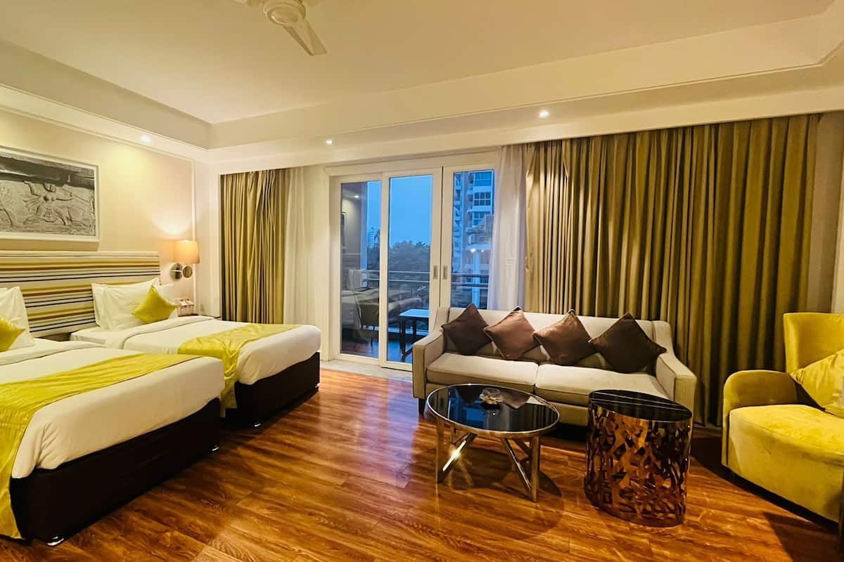 1 dormitorio, ropa de cama de alta calidad, minibar y caja fuerte