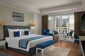 Chambre Premium, 1 très grand lit, vue ville