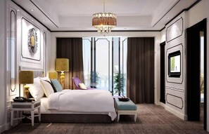 1 bedroom, premium bedding, minibar, in-room safe