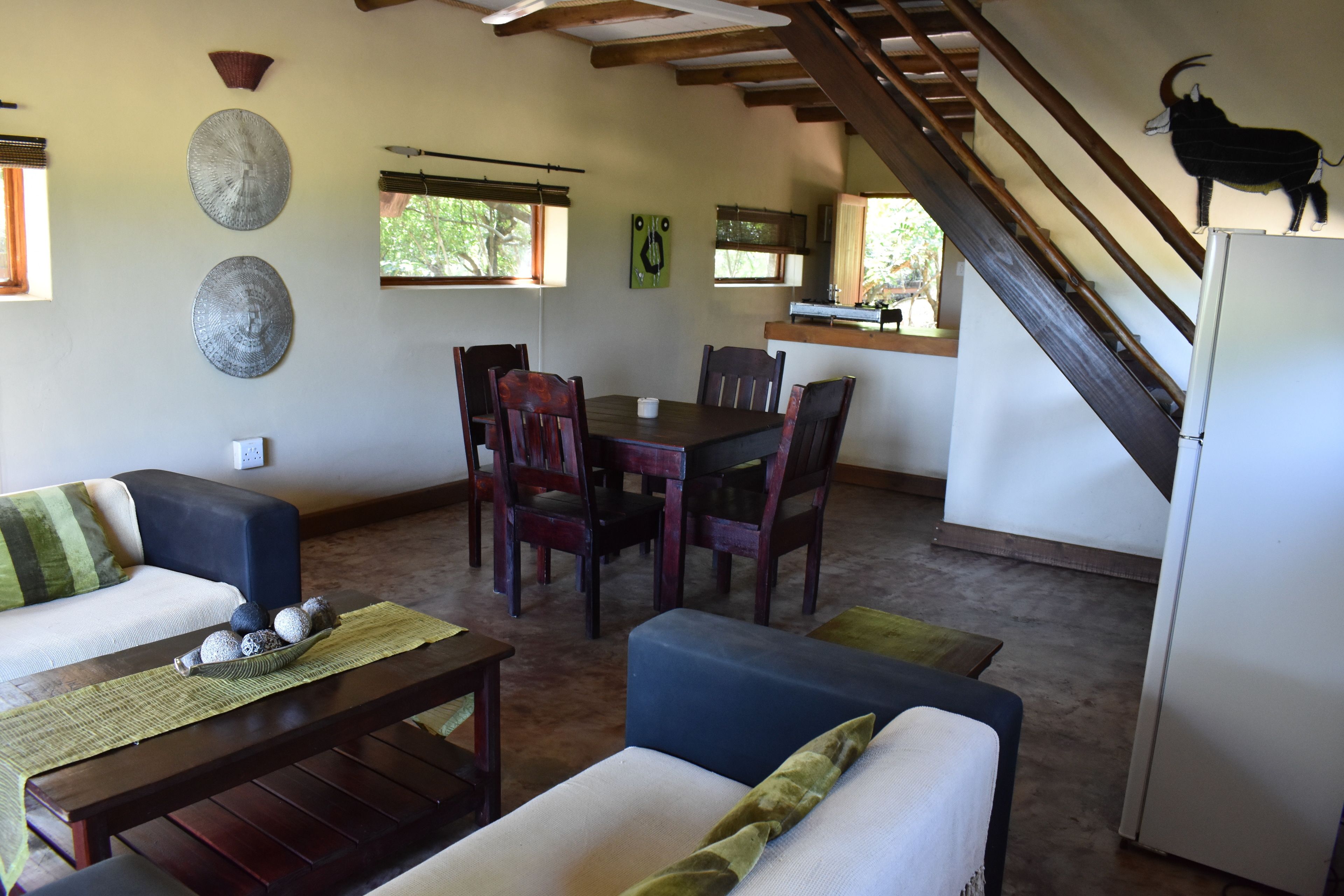 Chalet, 2 Bedrooms | Living room